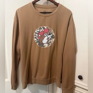 But-ee’s Brown Sweatshirt with Graphic